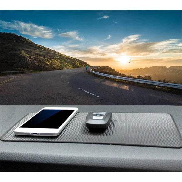 40x20cm Big Car Dashboard Sticky Anti-Slip PVC Mat Silicone Anti-Slip Storage Mat Pads Non-Slip Sticky Pad For Phone Key Holder - NexoEden