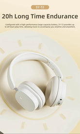 Original Bluetooth Headphone Headset SY-T2 High Quality Noise Reduction Wireless Microphone Wired Earphone Gamers Headphones - NexoEden