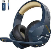 BINNUNE BW01 Wireless Gaming Headset with Mic for PC PS4 PS5 2.4G Bluetooth USB Gamer Headphones with Mic for Laptop Computer - NexoEden