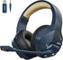 BINNUNE BW01 Wireless Gaming Headset with Mic for PC PS4 PS5 2.4G Bluetooth USB Gamer Headphones with Mic for Laptop Computer - NexoEden