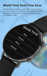 For XIAOMI HD Bluetooth Call Watch 2024 ECG Smart Watch Women AMOLED 360*360 HD Display Clock Sports IP68 Waterproof Smartwatch - NexoEden