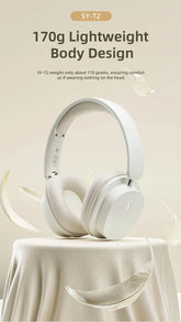 Original Bluetooth Headphone Headset SY-T2 High Quality Noise Reduction Wireless Microphone Wired Earphone Gamers Headphones - NexoEden