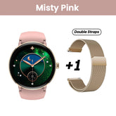 New 2025 Zeblaze LILY 2 Voice Calling Female Smartwatch Double Strap 1.2" HD AMOLED Display Health Monitoring Sports Smart Watch NexoEden