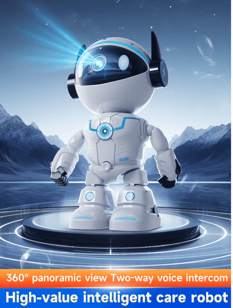 5MP Camera IP Camera Wireless Home Security Robot Camera Two-way Audio Surveillance Invisible Lens Wifi Night Vision Pet Robot - NexoEden