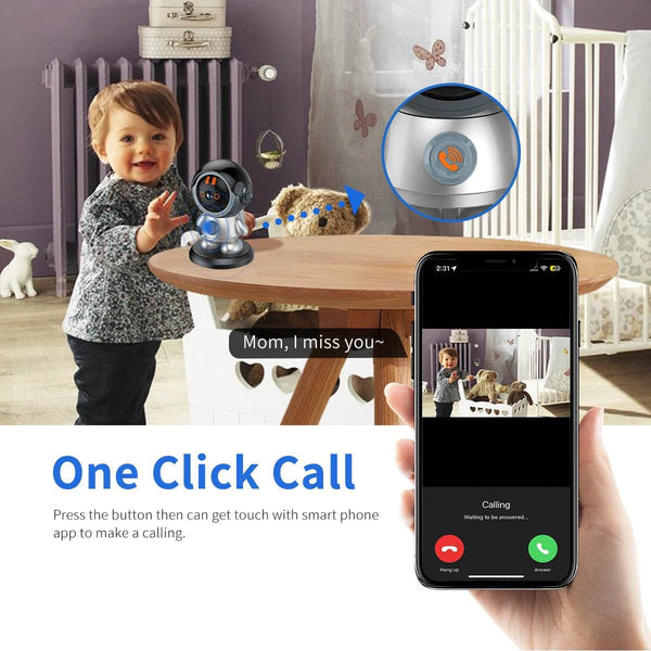 ESCAM PT203 3MP 1296P iCam365 APP One Key Call WIFI IP Camera AI Humanoid Detection Home Security CCTV Baby Monitor - NexoEden