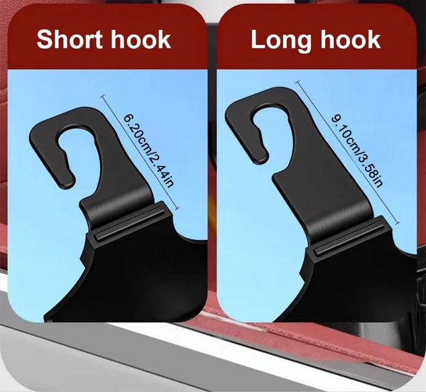 SEAMETAL Car Seat Back Drink Holder Hanging Cup Holder with Hook Universal Auto Rear Row Hanger Stable Bottle Holder Phone Stand - NexoEden