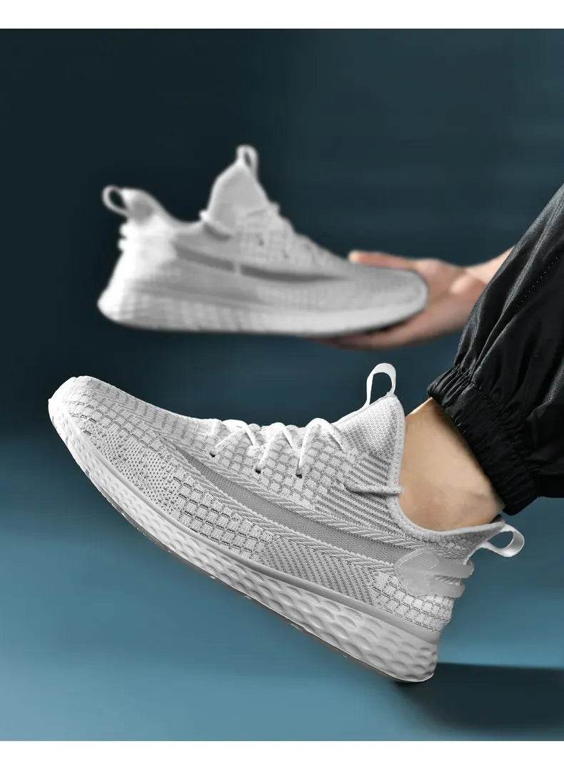 Xiaomi Youpin Sneakers Men Breathable Running Sport Non Slip Sole Fly Woven Mesh Casual Shoes Light Unisex Women Shoes 2022 New - NexoEden