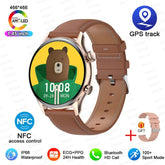 For XIAOMI HD Bluetooth Call Watch 2024 ECG Smart Watch Women AMOLED 360*360 HD Display Clock Sports IP68 Waterproof Smartwatch - NexoEden