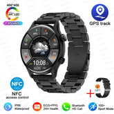 For XIAOMI HD Bluetooth Call Watch 2024 ECG Smart Watch Women AMOLED 360*360 HD Display Clock Sports IP68 Waterproof Smartwatch - NexoEden