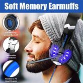 G9000 Gaming Headset Over-Ear Wired Headphones Deep Bass Stereo Casque LED Light Earphone with Mic for PS4 PS5 Switch XBOX PC - NexoEden