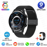 For XIAOMI HD Bluetooth Call Watch 2024 ECG Smart Watch Women AMOLED 360*360 HD Display Clock Sports IP68 Waterproof Smartwatch - NexoEden