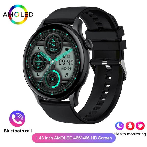 2024 True AMOLED Smart Watch Ladies Screen Always Show Time 466*466 HD Health Tracker Voice Calling Smartwatch Women For Xiaomi - NexoEden