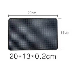 Car Dashboard Non Slip Grip Sticky Pad Mobile Phone Holder Mat Anti-Skid Silicone Auto Interior Accessories - NexoEden