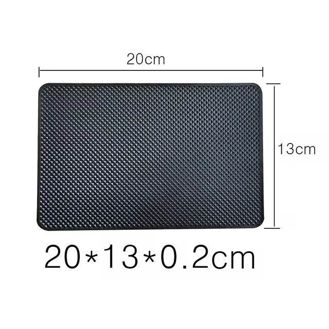 Car Dashboard Non Slip Grip Sticky Pad Mobile Phone Holder Mat Anti-Skid Silicone Auto Interior Accessories - NexoEden