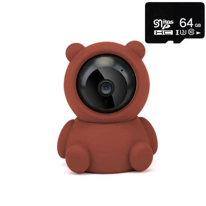 Smart Home Baby Security Monitor WiFi IP Camera Cartoon Bear Halloween Gift CCTV 1080P HD Surveillance Auto Tracking Camera - NexoEden