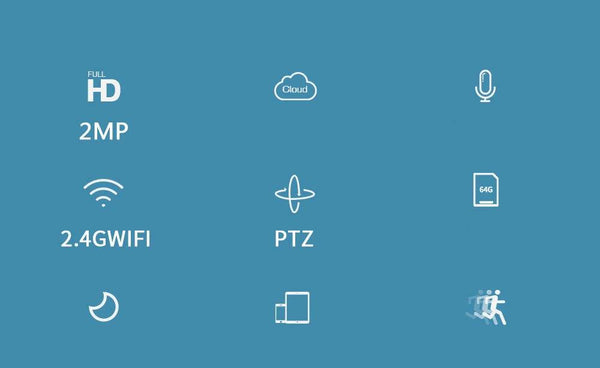 Smart Home Baby Security Monitor WiFi IP Camera Cartoon Bear Halloween Gift CCTV 1080P HD Surveillance Auto Tracking Camera - NexoEden