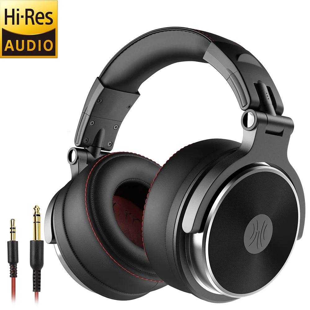 Oneodio Pro-50 Wired Headphones with Hi-Res 50mm Drivers for Studio Monitoring,Professional Music Headphone with Comfort Ear Pad - NexoEden