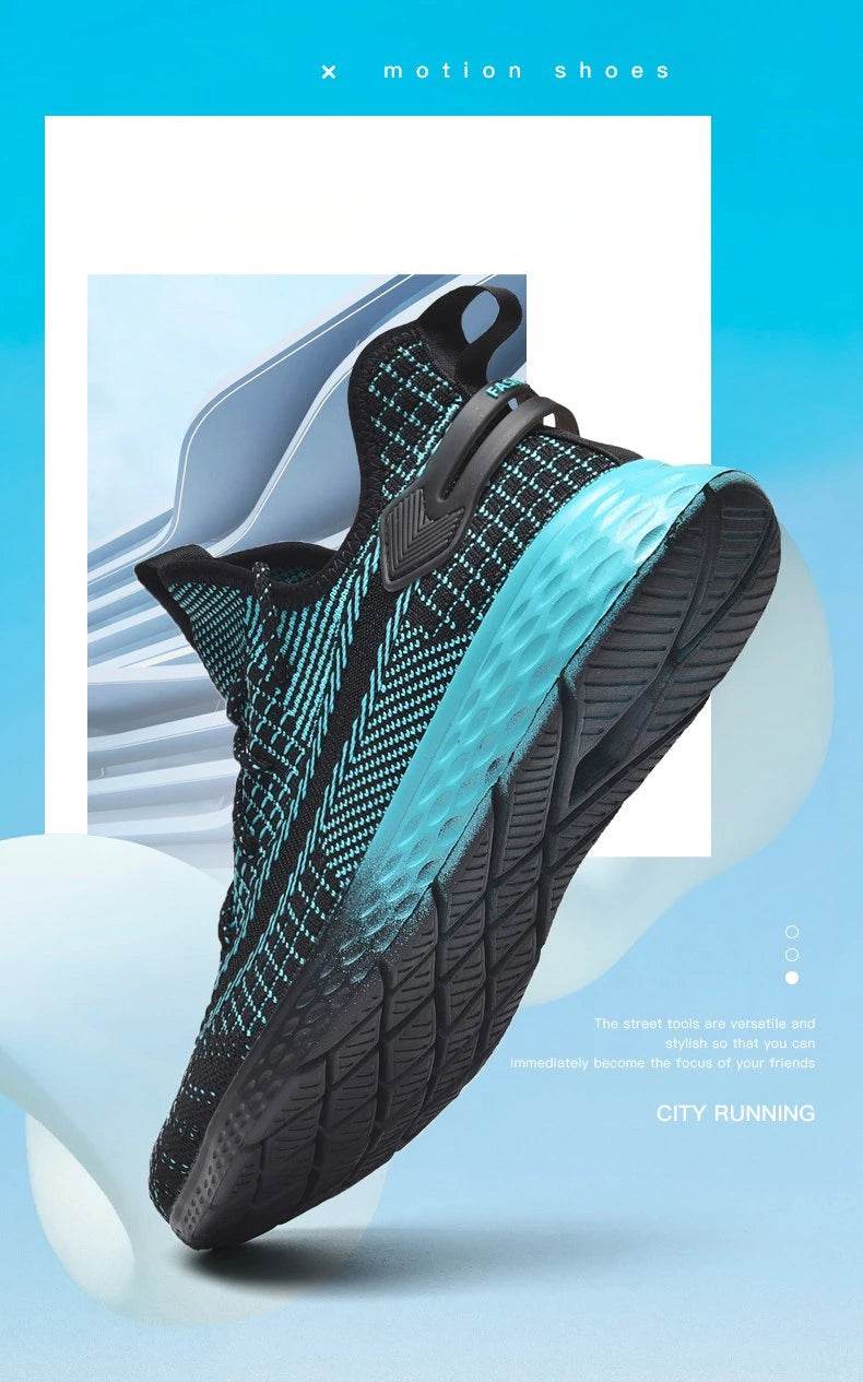 Xiaomi Youpin Sneakers Men Breathable Running Sport Non Slip Sole Fly Woven Mesh Casual Shoes Light Unisex Women Shoes 2022 New - NexoEden