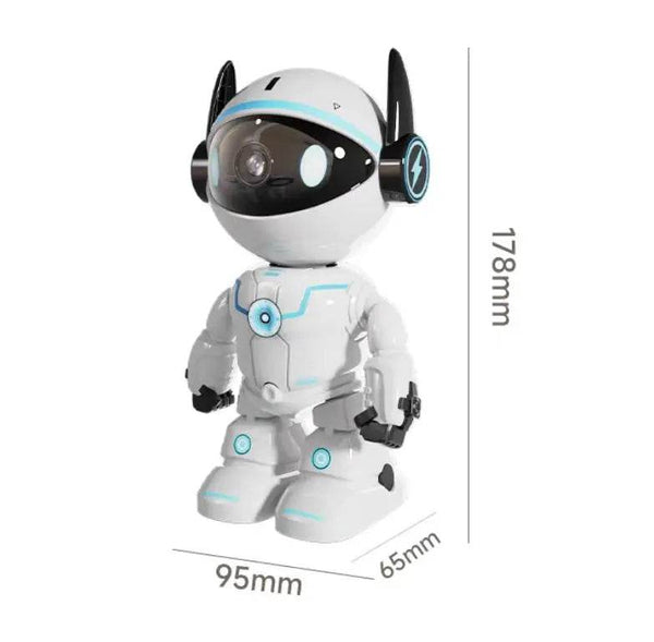 5MP Camera IP Camera Wireless Home Security Robot Camera Two-way Audio Surveillance Invisible Lens Wifi Night Vision Pet Robot - NexoEden