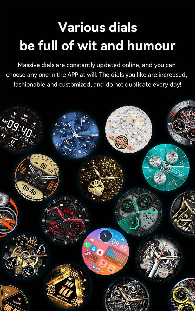 2024 True AMOLED Smart Watch Ladies Screen Always Show Time 466*466 HD Health Tracker Voice Calling Smartwatch Women For Xiaomi - NexoEden