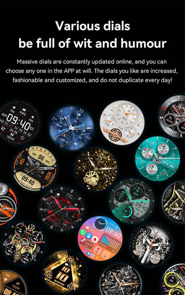 2024 True AMOLED Smart Watch Ladies Screen Always Show Time 466*466 HD Health Tracker Voice Calling Smartwatch Women For Xiaomi - NexoEden