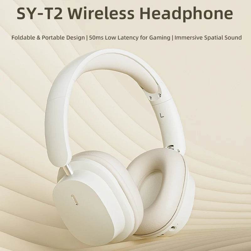 Original Bluetooth Headphone Headset SY-T2 High Quality Noise Reduction Wireless Microphone Wired Earphone Gamers Headphones - NexoEden