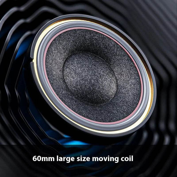 FiiO FT1 Closed-Back Over-Ear Nanowood Fiber Composite Diaphragm Wired Hi-Fi Headphones, American Black Wood Ear Cups for Studio - NexoEden