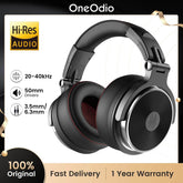 Oneodio Pro-50 Wired Headphones with Hi-Res 50mm Drivers for Studio Monitoring,Professional Music Headphone with Comfort Ear Pad - NexoEden