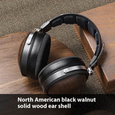 FiiO FT1 Closed-Back Over-Ear Nanowood Fiber Composite Diaphragm Wired Hi-Fi Headphones, American Black Wood Ear Cups for Studio - NexoEden