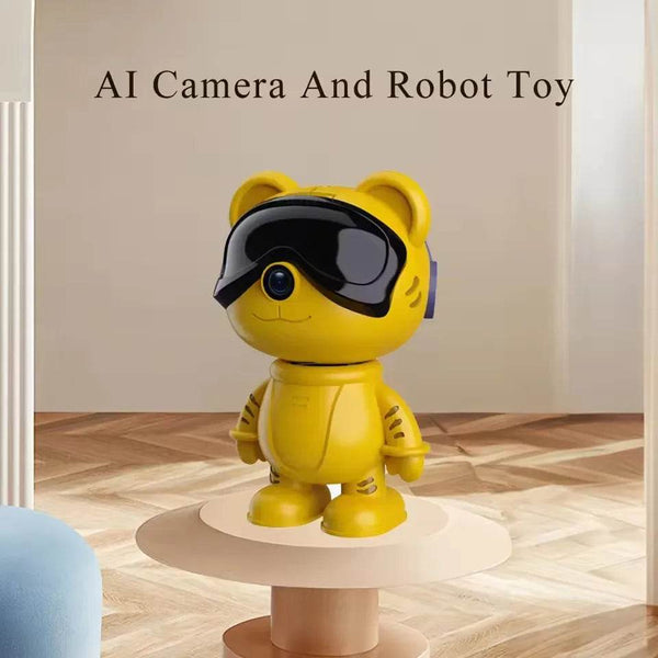 5MP Robot HD WIFI Mini IP Cameras Home Security Robot Camera PTZ Monitor Audio Video Security Surveillance 1080P Baby Monitor - NexoEden