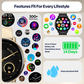 Zeblaze GTR 3 Pro Voice Calling Smart Watch 1.43" AMOLED Display 316L Stainless Steel Frame Fitness Tracking Smartwatch NexoEden