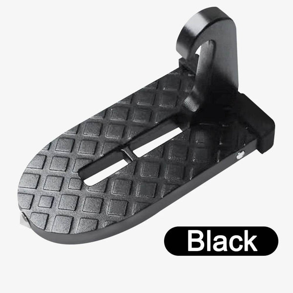 CAER Foldable Car Roof Rack Step Car Door Step Universal Latch Hook Auxiliary Walking Foot Pedal Aluminium Alloy Safety Hammer - NexoEden