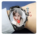 NEW Arrival H19 4G Full Netcom Smartwatch Android 9.0 With 1.95 inch Amoled Screen 900W Rotating Camera GPS WIFI Smart Watch Men - NexoEden