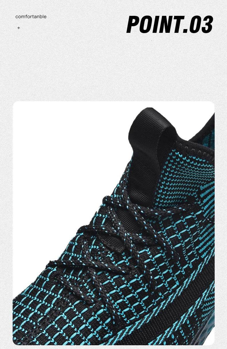 Xiaomi Youpin Sneakers Men Breathable Running Sport Non Slip Sole Fly Woven Mesh Casual Shoes Light Unisex Women Shoes 2022 New - NexoEden