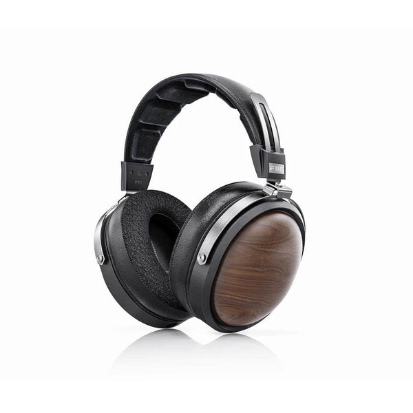 FiiO FT1 Closed-Back Over-Ear Nanowood Fiber Composite Diaphragm Wired Hi-Fi Headphones, American Black Wood Ear Cups for Studio - NexoEden
