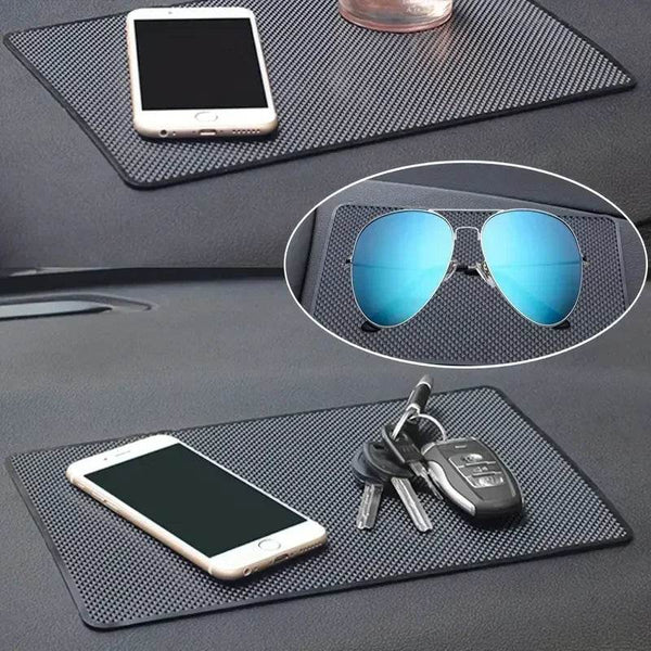 Car Panel Anti Slip Mat, Sticky PVC Pads, Sunglasses Holder, Car Interior Style, Heat Resistant, Phone - NexoEden