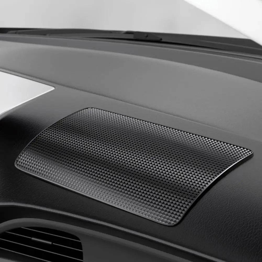 New Car Dashboard Sticky Black Anti-Slip PVC Mat Auto Phone Holder Non-Slip Sticky Gel Pad 3 Size are black - NexoEden