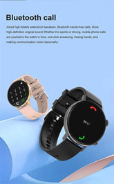 For XIAOMI HD Bluetooth Call Watch 2024 ECG Smart Watch Women AMOLED 360*360 HD Display Clock Sports IP68 Waterproof Smartwatch - NexoEden