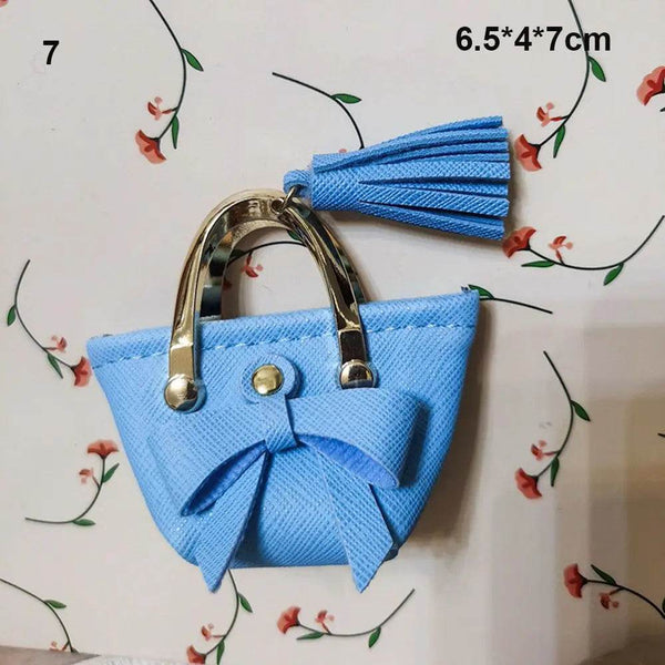 1/6 Doll Accessories Doll Handbag Lady PU Leather Bag Purse Accessories Dollhouse Kids Toys Party Favors Playing House Toys - NexoEden