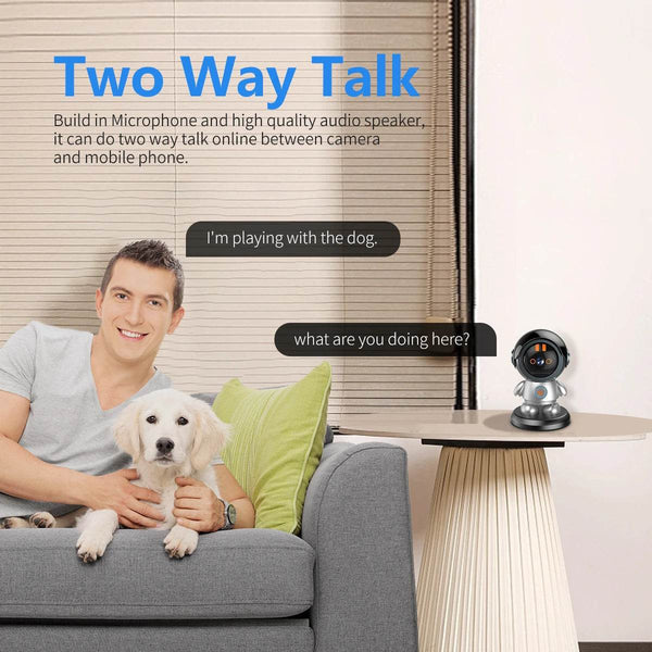 ESCAM PT203 3MP 1296P iCam365 APP One Key Call WIFI IP Camera AI Humanoid Detection Home Security CCTV Baby Monitor - NexoEden