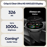 Zeblaze GTR 3 Pro Voice Calling Smart Watch 1.43" AMOLED Display 316L Stainless Steel Frame Fitness Tracking Smartwatch NexoEden
