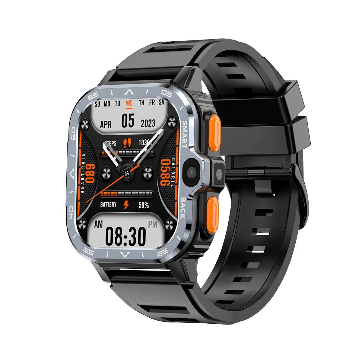 Valdus PGD Android Smart Watch Men GPS 16G/64G ROM Storage HD Dual Camera NFC 2G 4G SIM Card WIFI Wireless Fast Internet Access - NexoEden