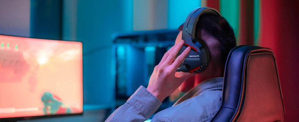 BINNUNE BW01 Wireless Gaming Headset for PC PS4 PS5 Playstation 4 5, 2.4G Wireless Bluetooth USB Gamer Headphones with Mic - NexoEden