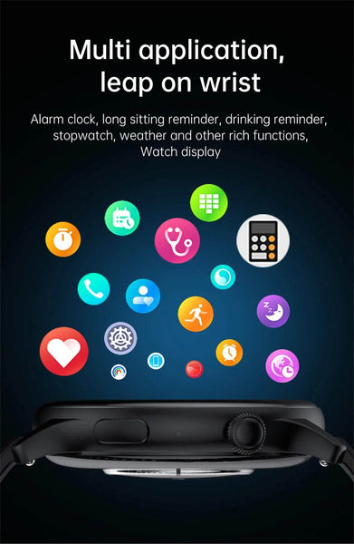 2024 True AMOLED Smart Watch Ladies Screen Always Show Time 466*466 HD Health Tracker Voice Calling Smartwatch Women For Xiaomi - NexoEden