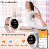 For XIAOMI HD Bluetooth Call Watch 2024 ECG Smart Watch Women AMOLED 360*360 HD Display Clock Sports IP68 Waterproof Smartwatch - NexoEden