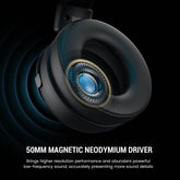 EKSA E5000 BT 2.4GHz Wireless Headphones Bluetooth 5.3 Gaming Headset Gamer with ENC Noise Cancelling Mic for PC/PS5/Xbox, 100H - NexoEden