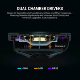 EKSA E5000 BT 2.4GHz Wireless Headphones Bluetooth 5.3 Gaming Headset Gamer with ENC Noise Cancelling Mic for PC/PS5/Xbox, 100H - NexoEden