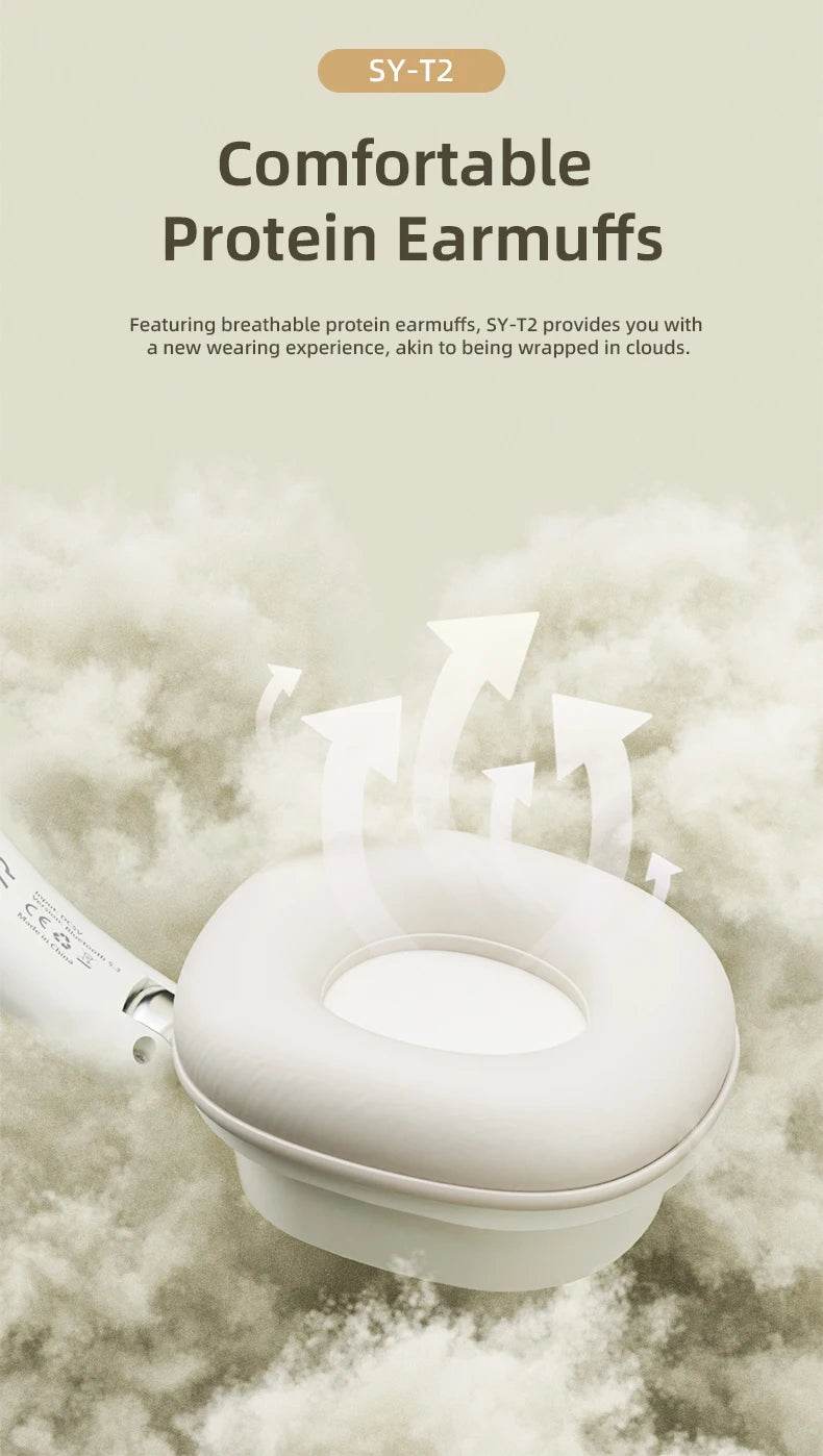 Original Bluetooth Headphone Headset SY-T2 High Quality Noise Reduction Wireless Microphone Wired Earphone Gamers Headphones - NexoEden