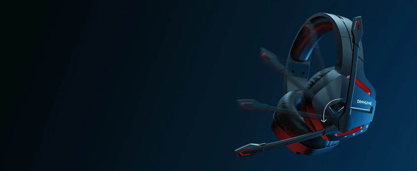 BINNUNE BW01 Wireless Gaming Headset with Mic for PC PS4 PS5 2.4G Bluetooth USB Gamer Headphones with Mic for Laptop Computer - NexoEden