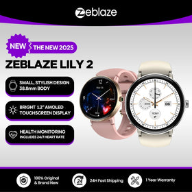 New 2025 Zeblaze LILY 2 Voice Calling Female Smartwatch Double Strap 1.2" HD AMOLED Display Health Monitoring Sports Smart Watch NexoEden